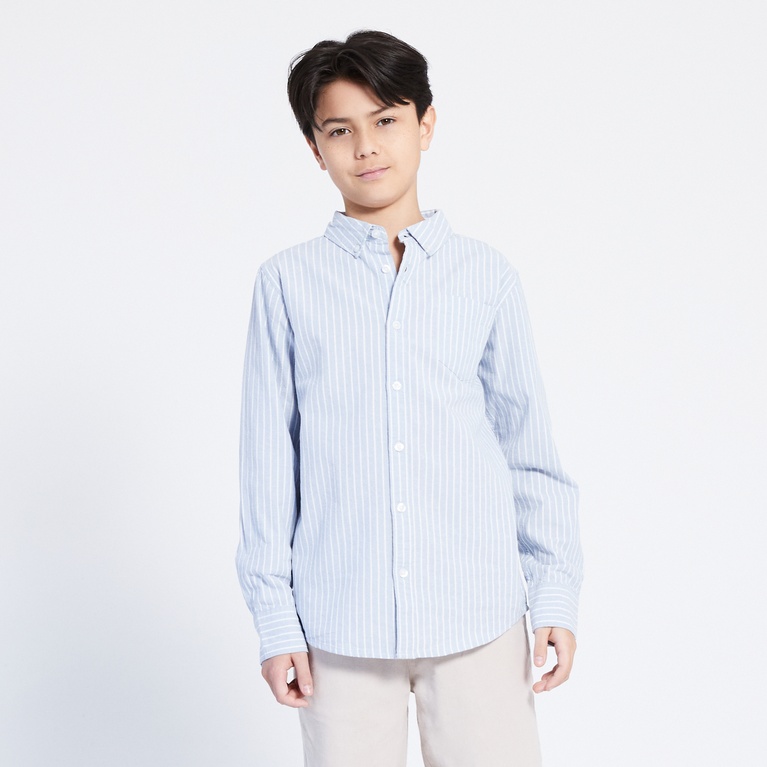 Shirt "Oxford Striped Star" Blue